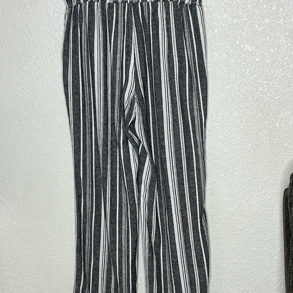 Briggs Linen & Rayon Blend Striped Wide Leg Pants Sz XL - Picture 6 of 6